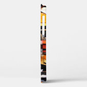 Kubismus Themen Wein: Flaschen & Trauben Case-Mate iPhone Hülle (Rückseite / Links)