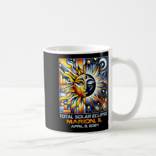 Kubismus Totale Sonnenfinsternis Marion Illinois Kaffeetasse