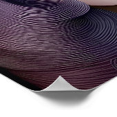 Kubismus trifft Cyberpunk Poster (Ecke)