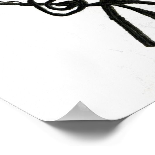 Kubist Bull Poster (Ecke)