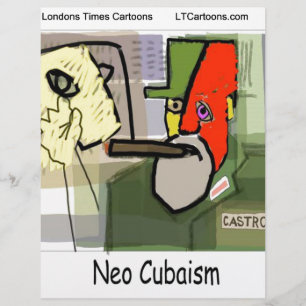 Kubist Castro NeoCubaism Funny