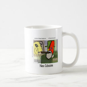 Kubist Castro NeoCubaism Funny Kaffeetasse