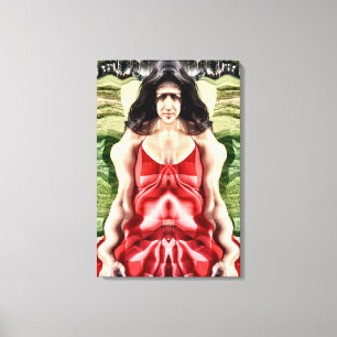 Kubistin Leinwanddruck