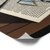 Kubistin Stilllebenskunst Poster (Ecke)