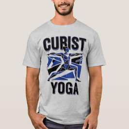 Kubistische Asana: Yoga in gebrochenen Linien T-Shirt