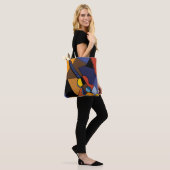 kubistische Gitarren Surrealismus Malerei. Tasche (Am Model)