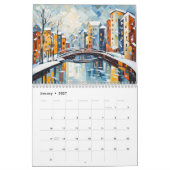 Kubistische Hafenstädte – Kunstkalender 2026 Kalender (Jan 2027)