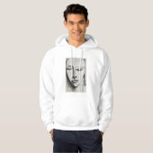Kubistische Kunst - Einzigartiges abstraktes Desig Hoodie (Vorne ganz)