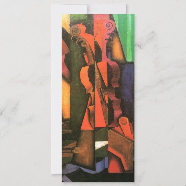 Kubistische Kunst Violin and Gitarre von Juan Gris (Vorderseite)