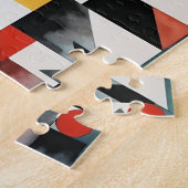 Kubistische Küstenarchitektur Puzzle (Seite)