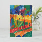 Kubistische Landschaft | Fritz Schaefler (Stehend Vorderseite)