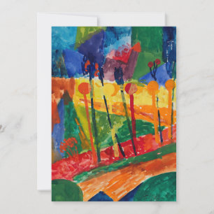 Kubistische Landschaft   Fritz Schaefler