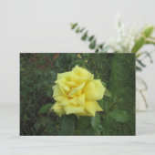 Kubistische Rose Feiertagskarte (Stehend Vorderseite)