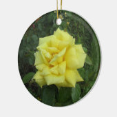 Kubistische Rose Keramik Ornament (Links)