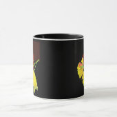 Kubistische Rose Tasse (Zentrum)