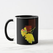 Kubistische Rose Tasse (Links)