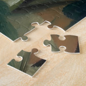 Kubistischer Rentier-Puzzle Puzzle (Seite)