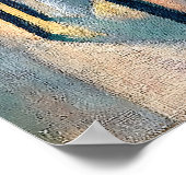 Kubistisches Esszimmer-Innere Poster (Ecke)