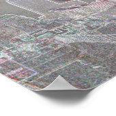 kubla khan paradiesisches Portrait Poster (Ecke)