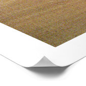 Kublai Khan (1214-94) Jagd (Detail), Yuan dynas Poster (Ecke)