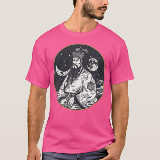 Kublai Khan auf dem Mond T-Shirt