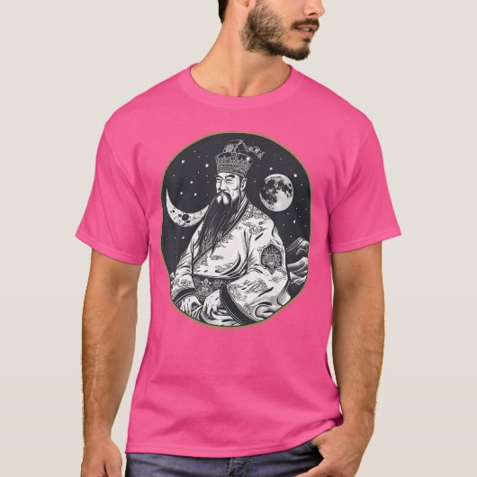 Kublai Khan auf dem Mond T-Shirt (Vorderseite)