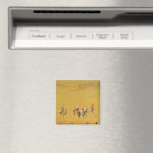 Kublai Khan Hunting, Yuan-Dynastie Magnet (In Situ (Geschirrspüler))