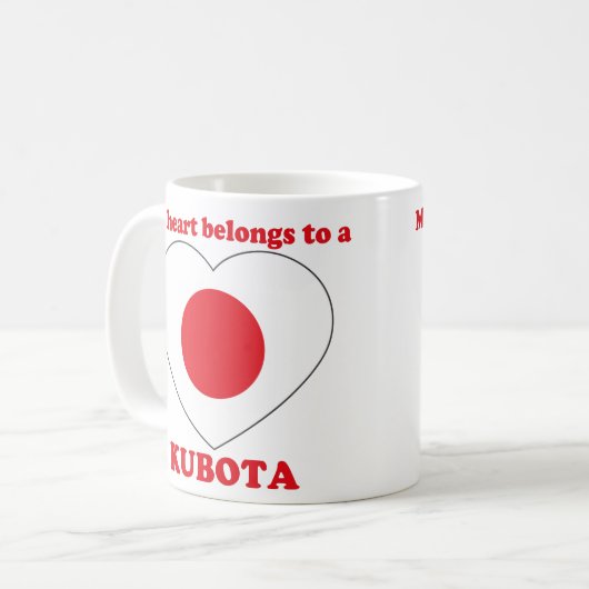 Kubota Kaffeetasse (Vorderseite Links)