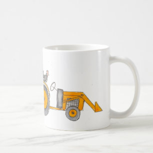 Kubota und Hennen klein Kaffeetasse