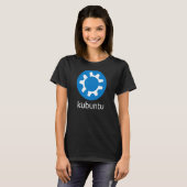 Kubuntu Friendly Computing Software Linux und Ubu T-Shirt (Vorne ganz)
