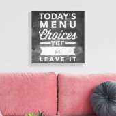 Küche Art Canvas Print Leinwanddruck (Insitu (Wohnzimmer))