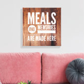 Küche Art Canvas Print Leinwanddruck (Insitu (Wohnzimmer))