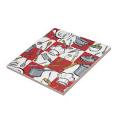 Küche bearbeitet Karo Fliese (Seite)