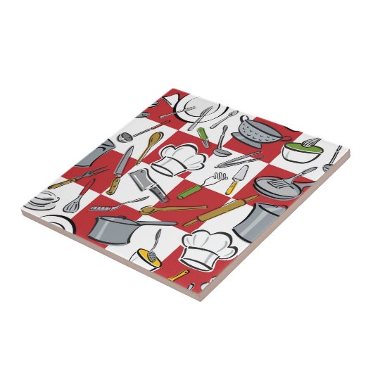 Küche bearbeitet Karo Fliese (Seite)