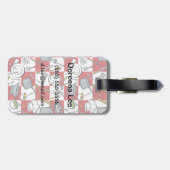 Küche bearbeitet Karo Gepäckanhänger (Rückseite horizontal)