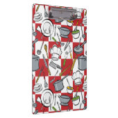 Küche bearbeitet Karo Klemmbrett (Rechts)