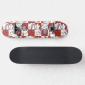 Küche bearbeitet Karo Skateboard (Horizontal)