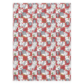 Küche bearbeitet Karo Tischdecke (Vorderseite)