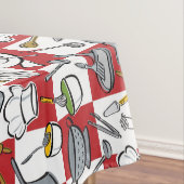 Küche bearbeitet Karo Tischdecke (Beispiel)