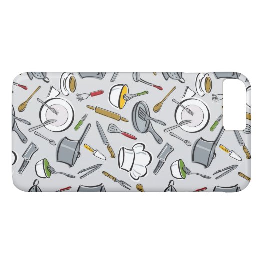 Küche bearbeitet Muster Case-Mate iPhone Hülle (Rückseite (Horizontal))