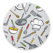 Küche bearbeitet Muster Keramikknauf (Vorderseite)