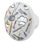 Küche bearbeitet Muster Keramikknauf (Rechts)