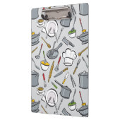 Küche bearbeitet Muster Klemmbrett (Links)