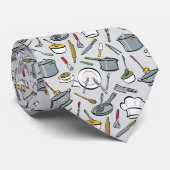 Küche bearbeitet Muster Krawatte (Gerollt)