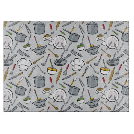 Küche bearbeitet Muster Schneidebrett (Vorderseite)