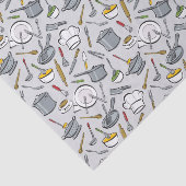 Küche bearbeitet Muster Seidenpapier (Ausschnitt)