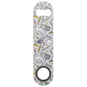 Küche bearbeitet Muster Speed Flaschenöffner (Rückseite)