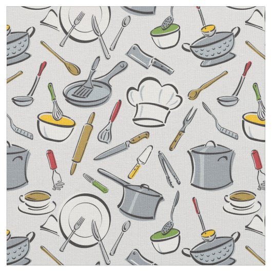 Küche bearbeitet Muster Stoff (Nahaufnahme)