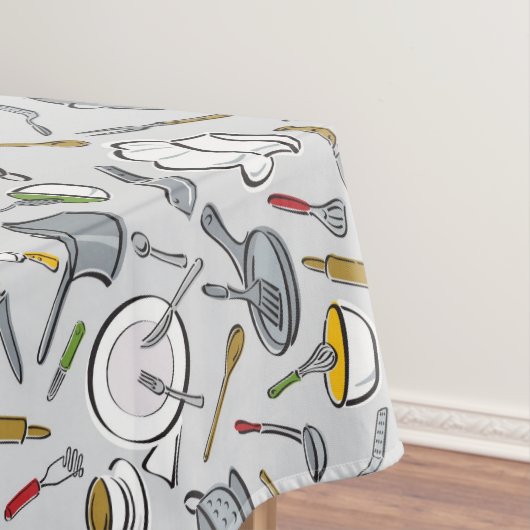 Küche bearbeitet Muster Tischdecke (Beispiel)