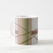 Küche Braun Abstrakt Kaffeetasse (Vorderseite Links)